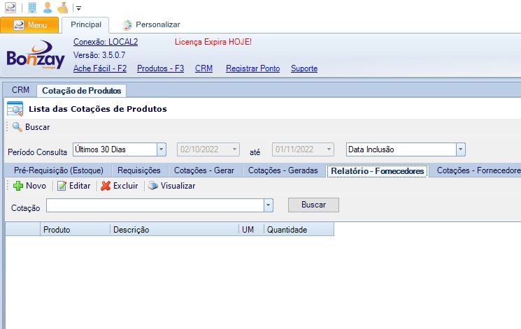 Tela Cotações de Produtos Aba Relatório - Fornecedores.jpg