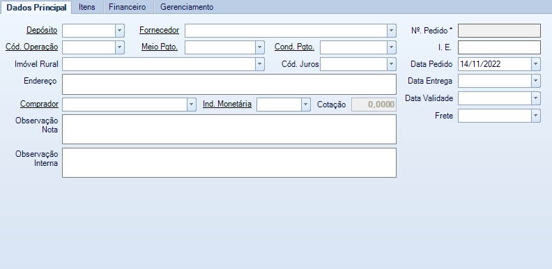 Aba Dados Principais Tela Criação Pedido de Compra.jpg