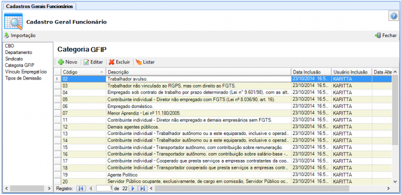 Arquivo:CadastroGeralFuncionarioCategoriaGfipLista.png